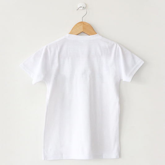 Contrast Pocket White T-Shirt