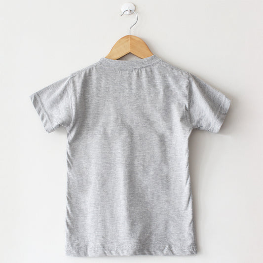 Contrast Pocket Grey T-Shirt