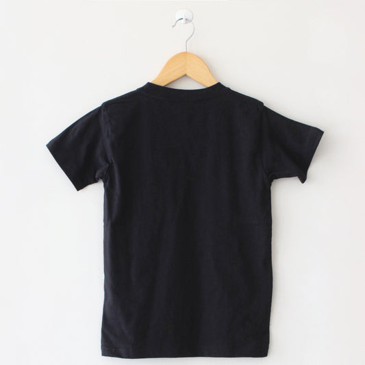 Black Contrast Pocket T-Shirt