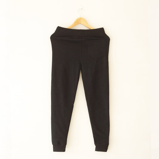 Black Zipper Pocket Trouser