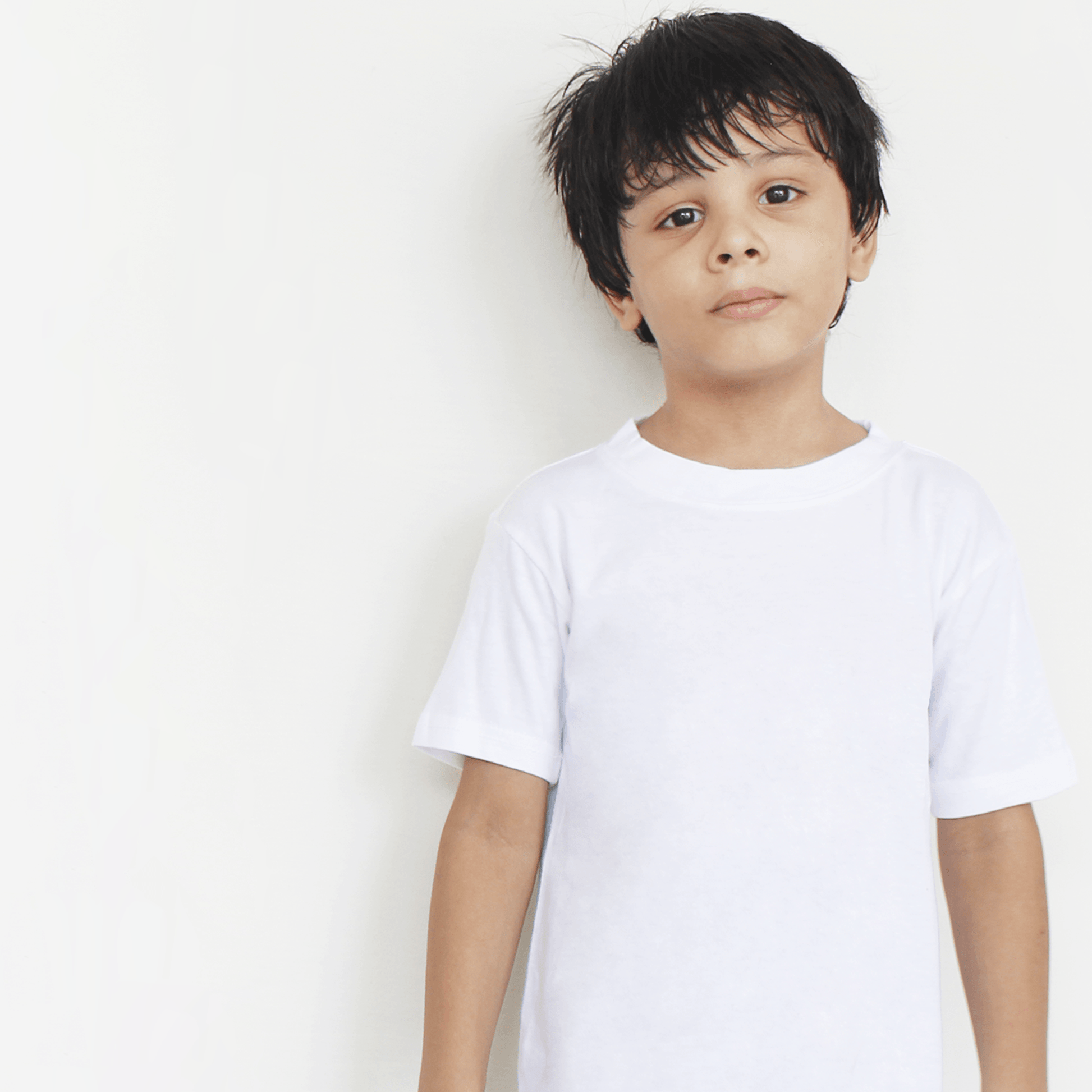 White Basic T Shirt For Boys & Girls Kids - The Shop.