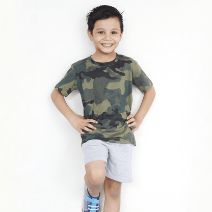 Camouflage T-Shirt For Boys & Girls Kids - The Shop.