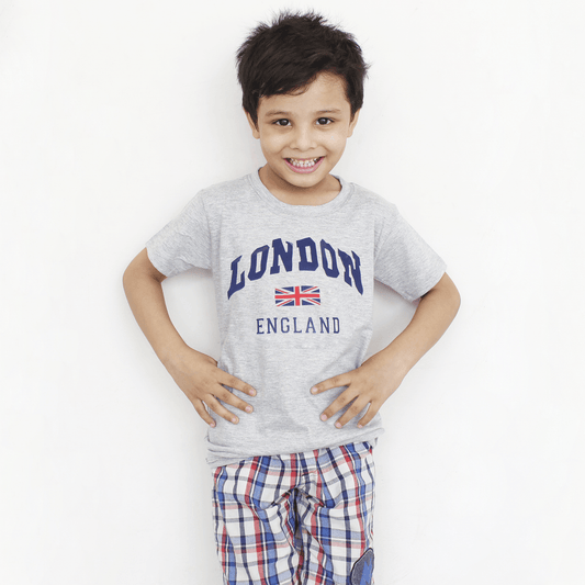 LONDON Printed T Shirt For Boys & Girls Kids - The Shop.
