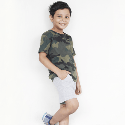 Camouflage T-Shirt For Boys & Girls Kids - The Shop.