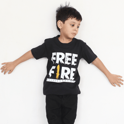 free fire t-shirt for boys