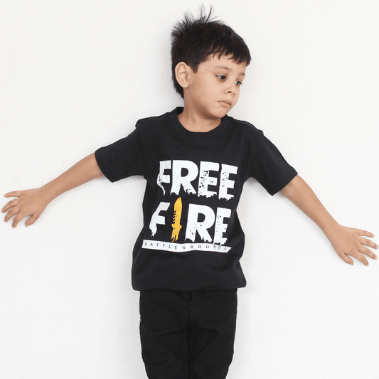 free fire t-shirt for boys