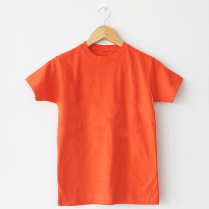 Pack Of 3 - Basic T Shirts, White Orange Yellow - The Shop.