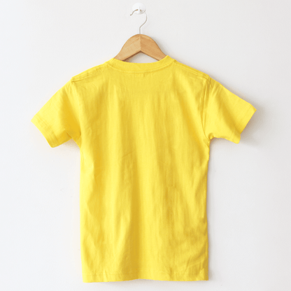 Pack Of 3 - Basic T Shirts, White Orange Yellow - The Shop.