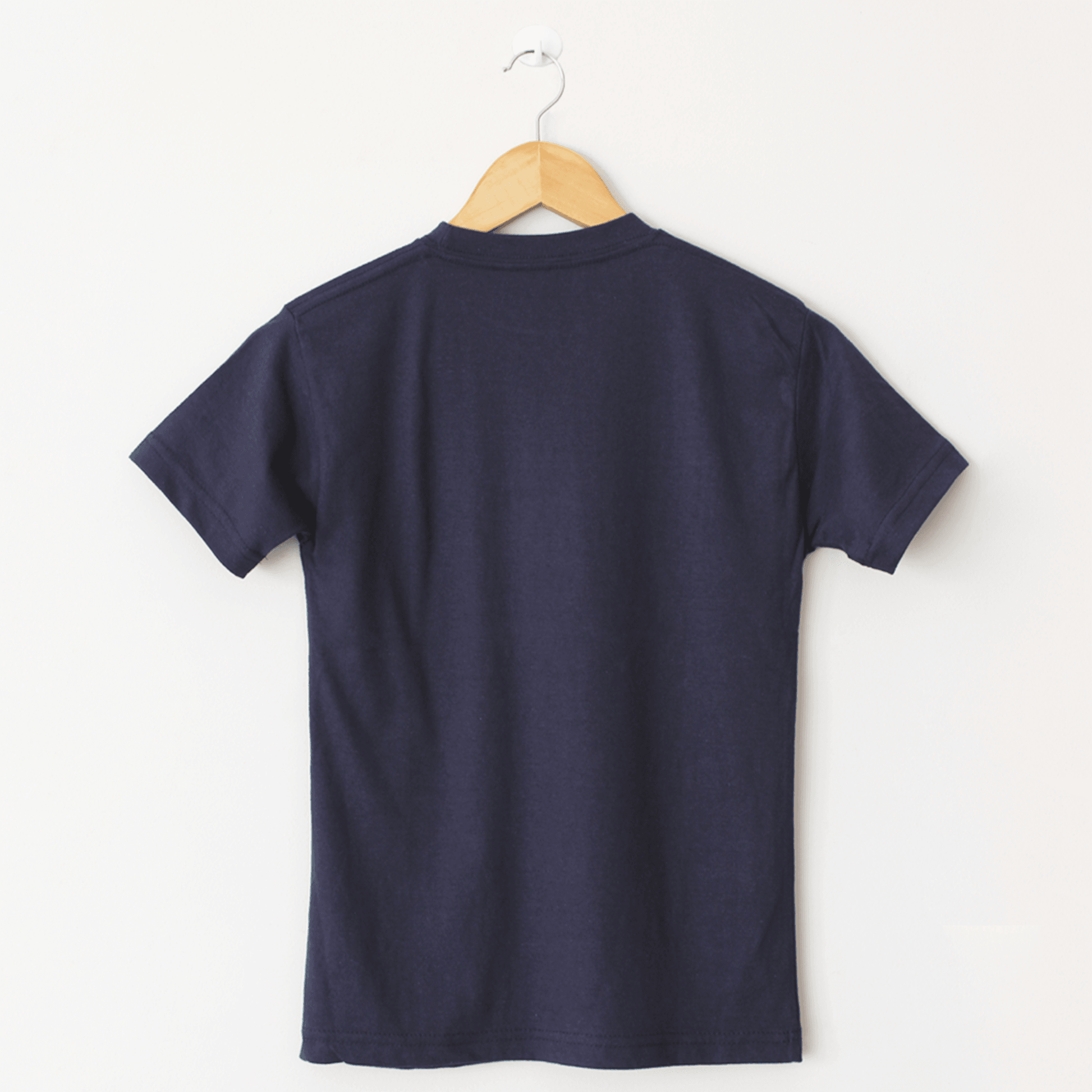 Pack Of 3 - Basic T Shirts, Navy Red White - The Shop.