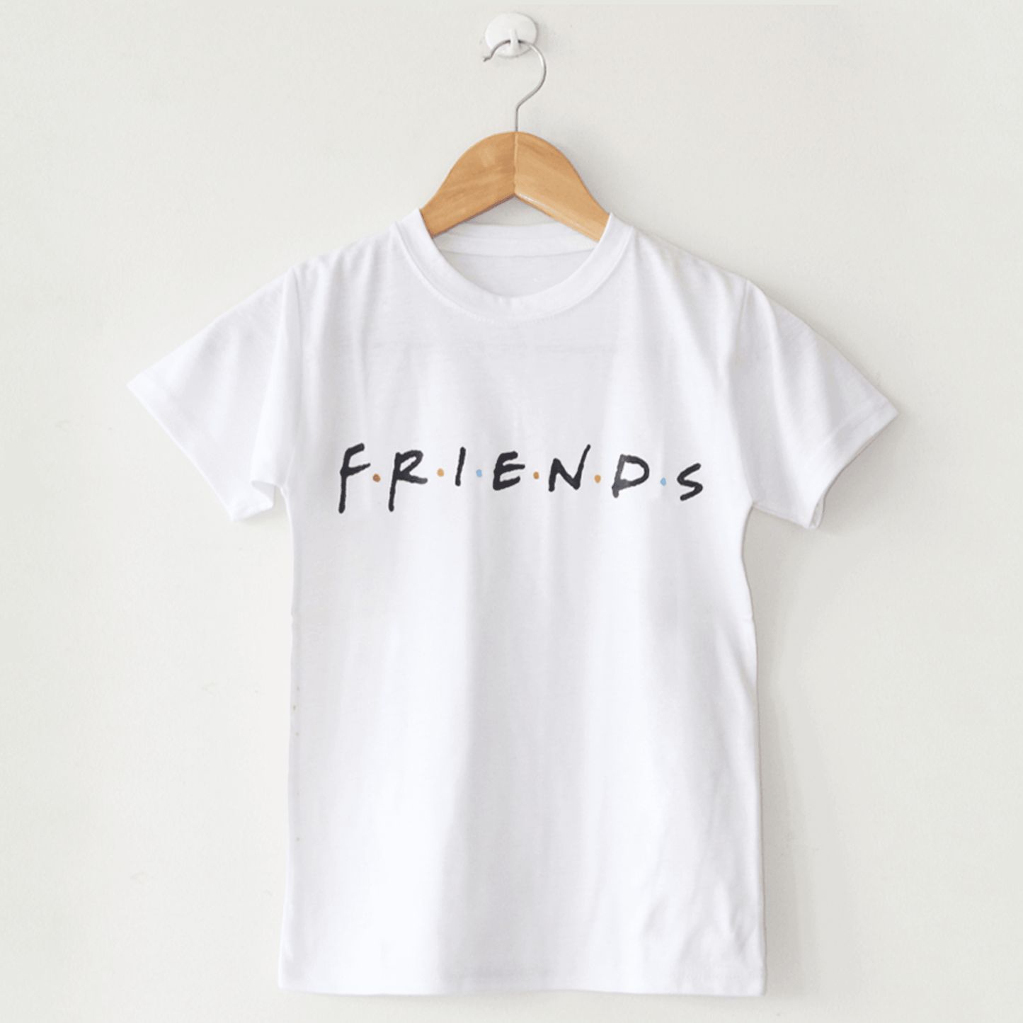 White FRIENDS T-Shirt - The Shop.