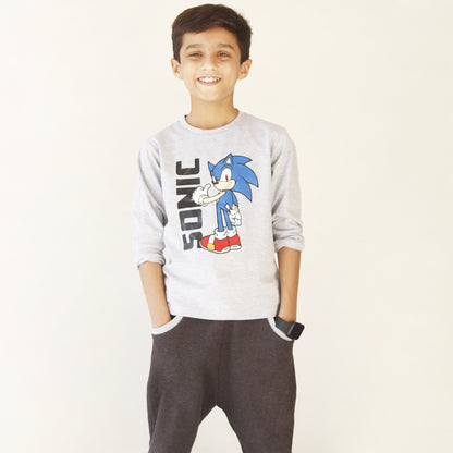 SONIC Full Sleeves T-Shirt (Boys & Girls)
