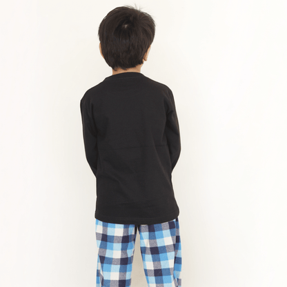 Full Sleeves NASA Black T Shirt For Boys & Girls Kids - The Shop.