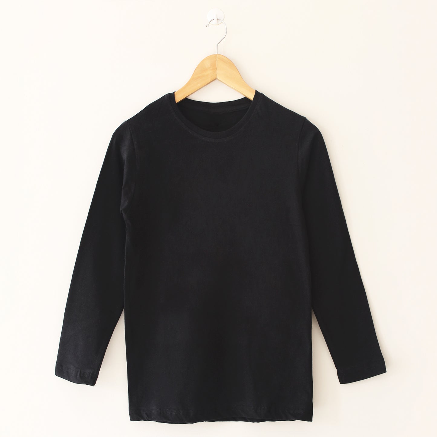 Full Sleeves Black T Shirt
