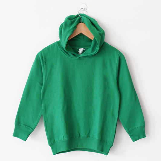 Green Pullover Hoodie For Boys & Girls Kids