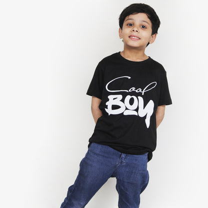 COOL BOY Black T Shirt
