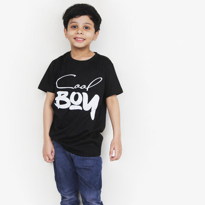 COOL BOY Black T Shirt