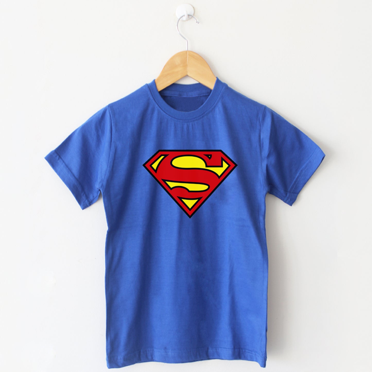 Royal Blue Superman T Shirt