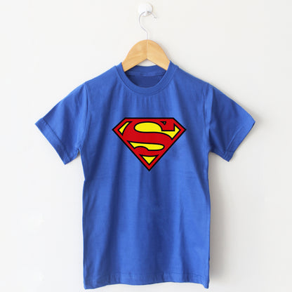 Royal Blue Superman T Shirt