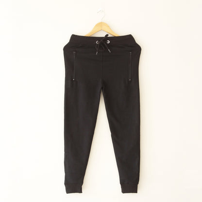 Black Zipper Pocket Trouser
